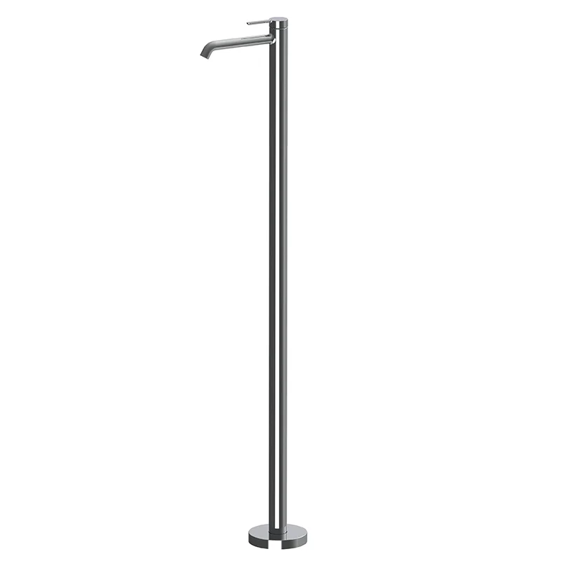 Floor mounted basin mixer