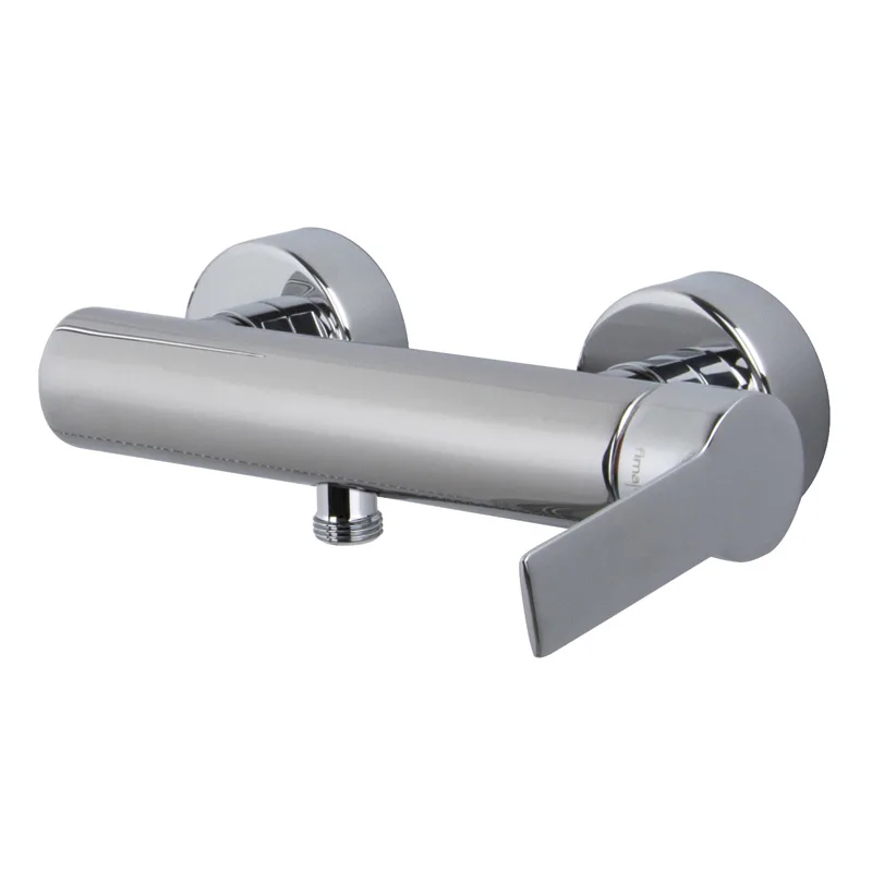 Exposed shower mixer without shower set