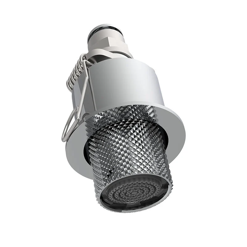 Micro shower head for flush-to-wall installation, Texture G