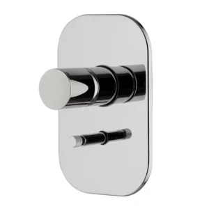 Single lever bath and shower mixer for_x000D_ concealed installation with 2 outlets diverter