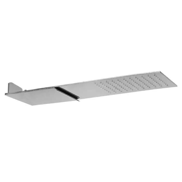 Wall mounted stainless steel showerhead