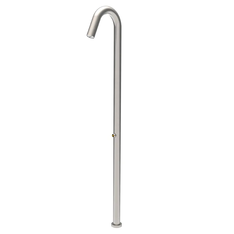 Outdoor shower column with one outlet OUTSIDE