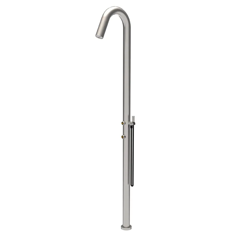 Outdoor shower column with two outlets OUTSIDE
