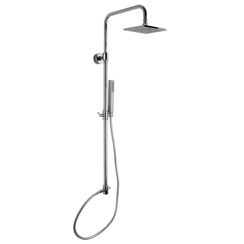 Shower column with diverter