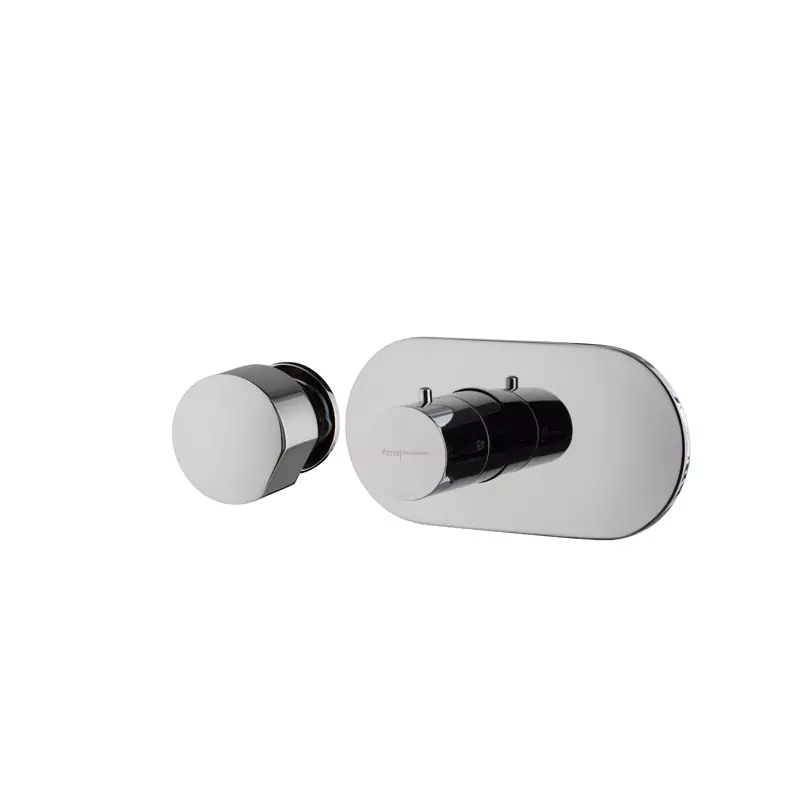 Thermostatic built-in shower mixer