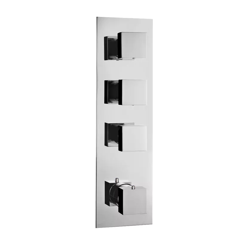 Thermostatic built-in shower mixer