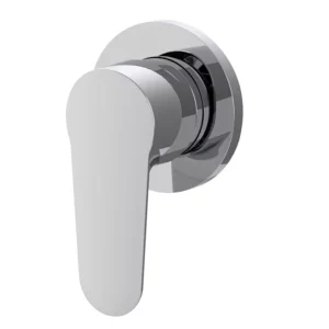 Single lever bath and shower mixer for concealed installation