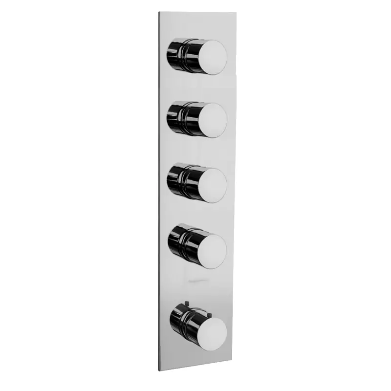 Thermostatic built-in shower mixer