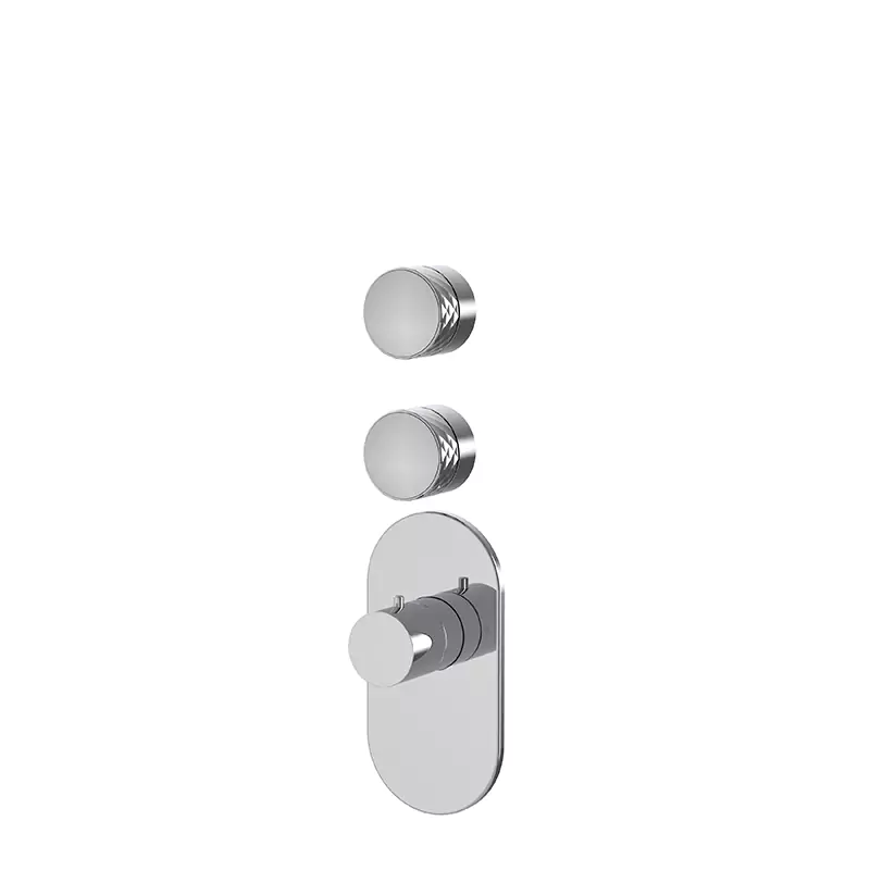 Thermostatic built-in shower mixer Texture Collection – Spillo Tech