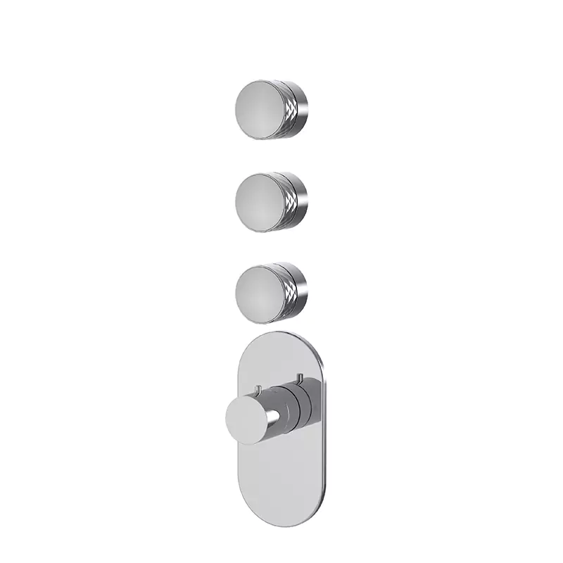 Thermostatic built-in shower mixer Texture Collection – Spillo Tech