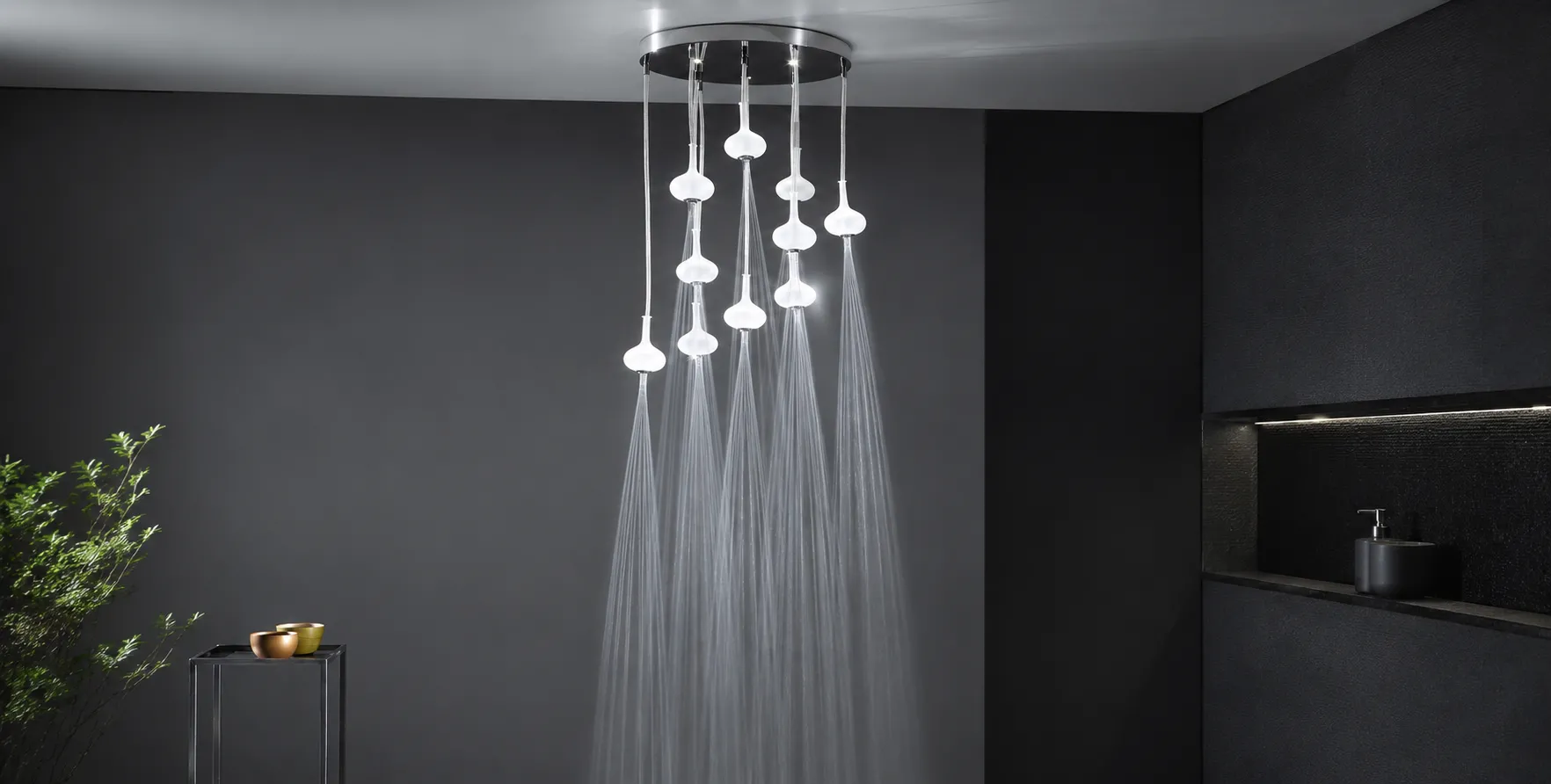 Luxury Showers with Laminar Flow