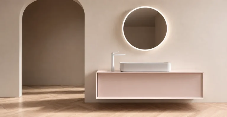 Luxury bathroom design details