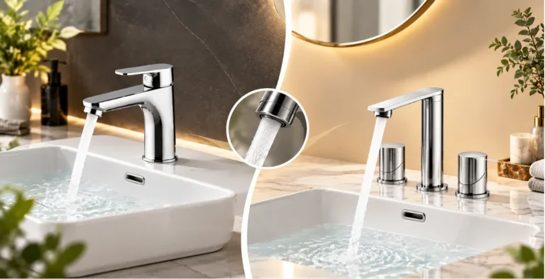 Single Lever vs Two handle Faucets